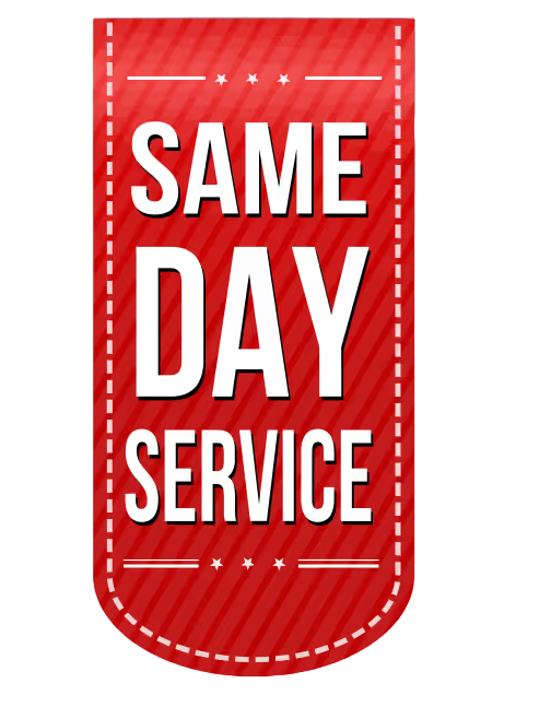 Same Day Service