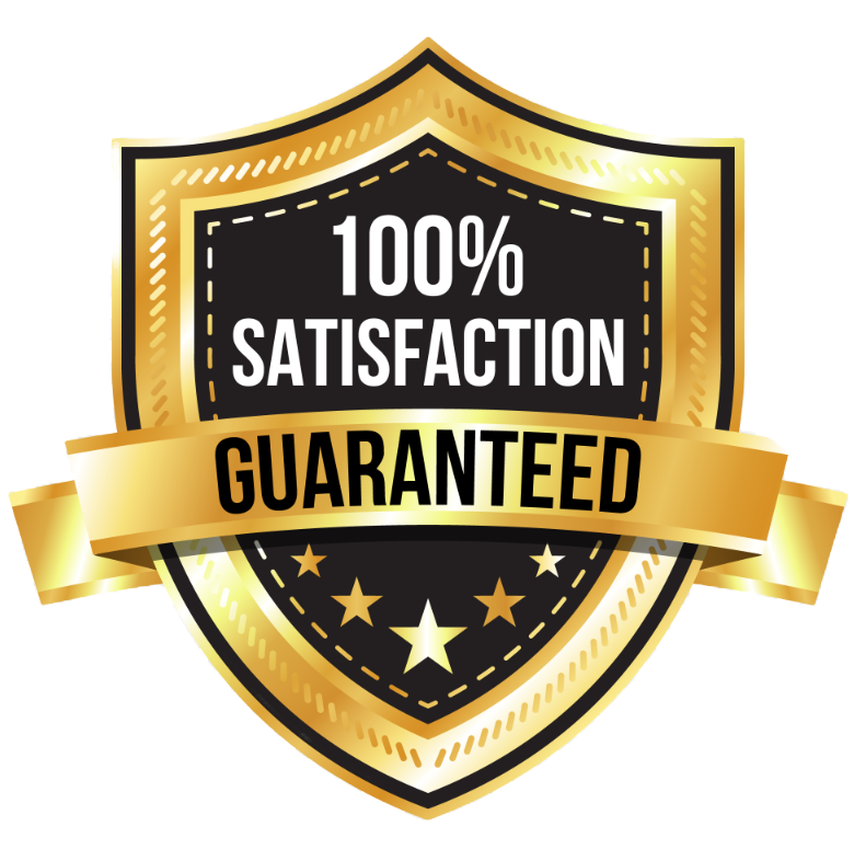 100% Satisfaction Guaranteed